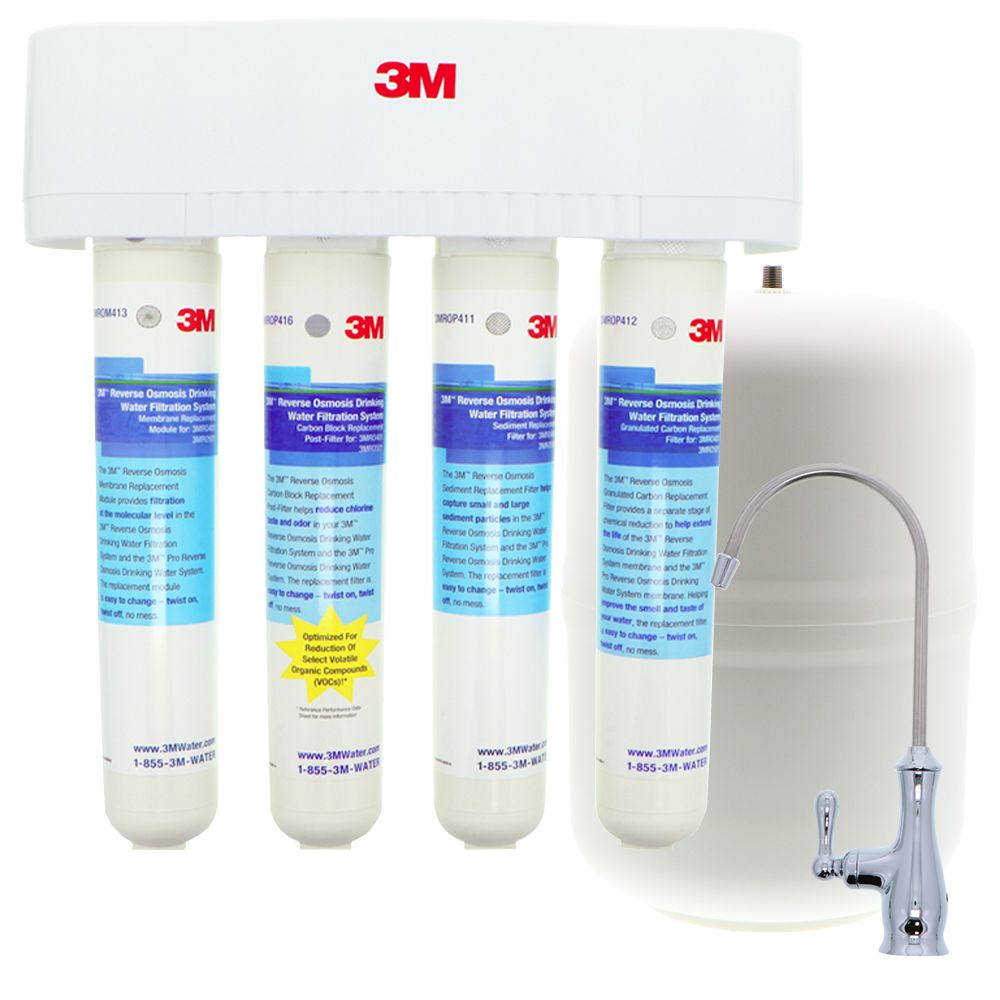 3M 3MRO401 Reverse Osmosis Drinking Water Filtration System