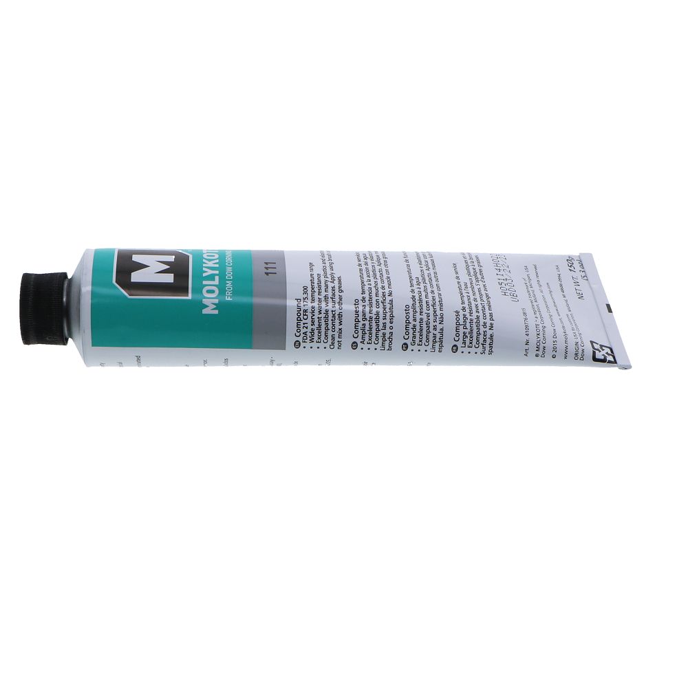 Dow Corning Molykote 111 Food Grade Lubricant Compound - 6 grams 1 Pack -  Amazon.com