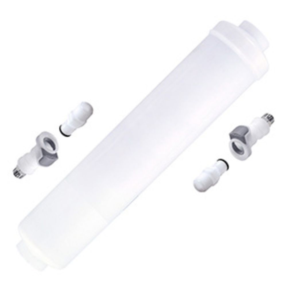 Replacement Inline Water Filter with Push Fit Connectors — UK