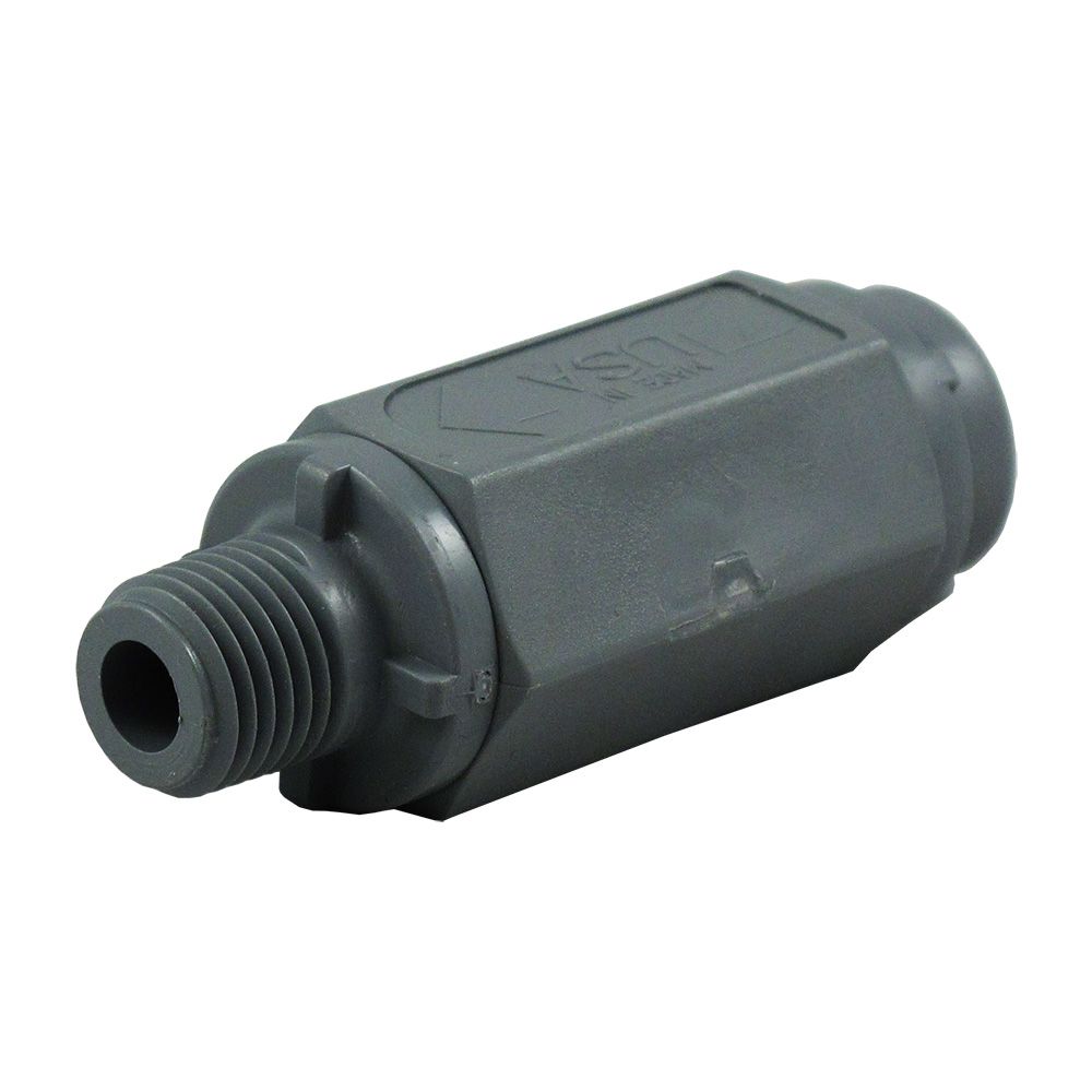 Check Valve 426 Series PVC Gray 1/4 FPT x 1/4 MPT BUNA