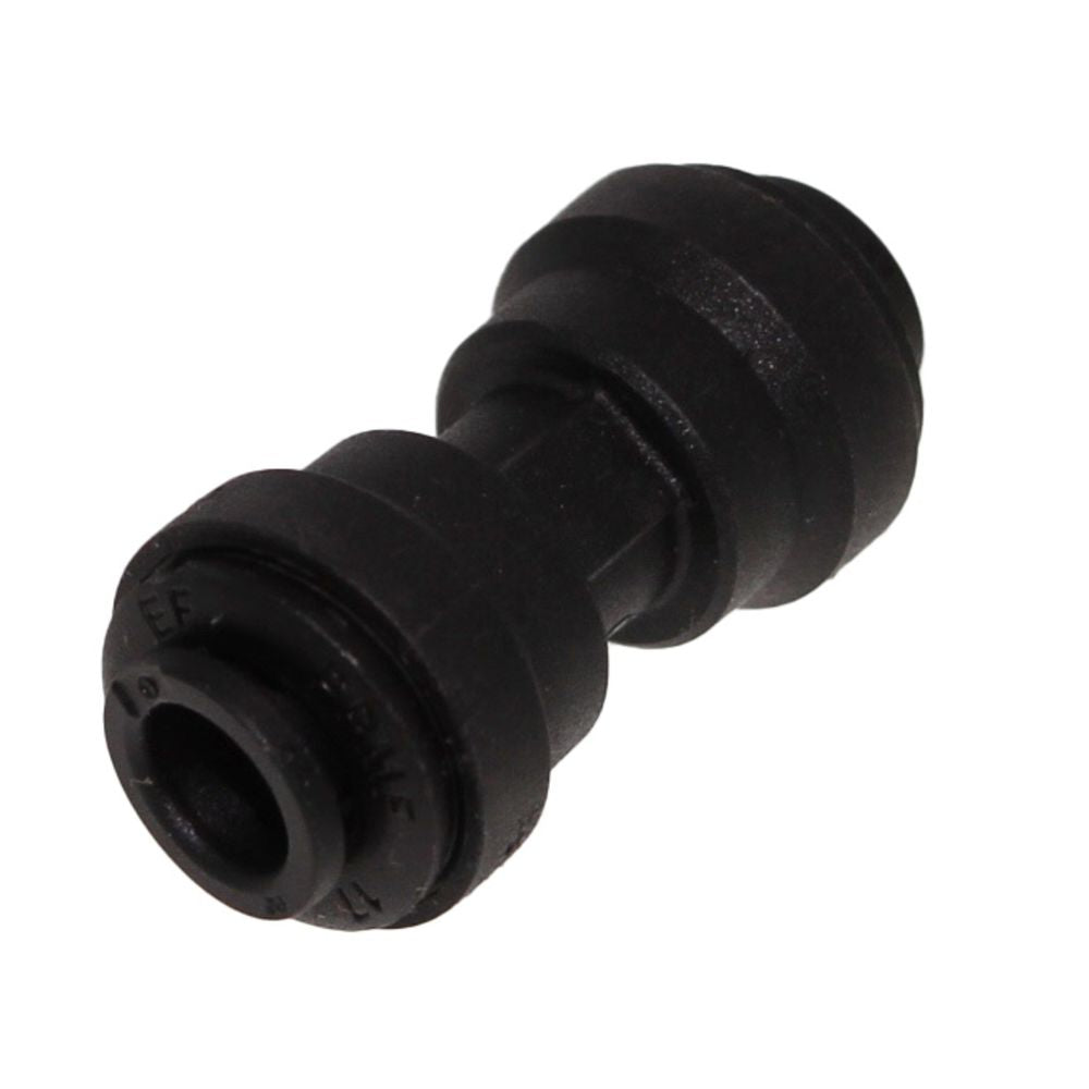 John Guest Union Connector Black Polypropylene - 1/4 – Fresh Water Systems