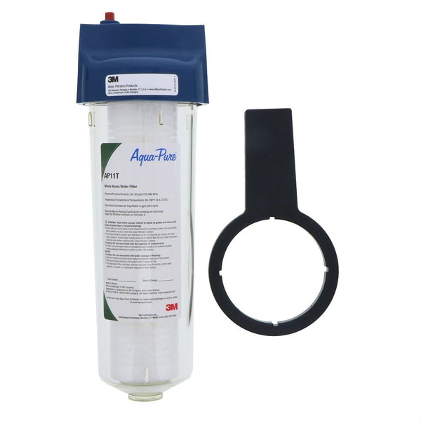 3M AquaPure AP11T Clear Whole House Water Filter Housing $106.46