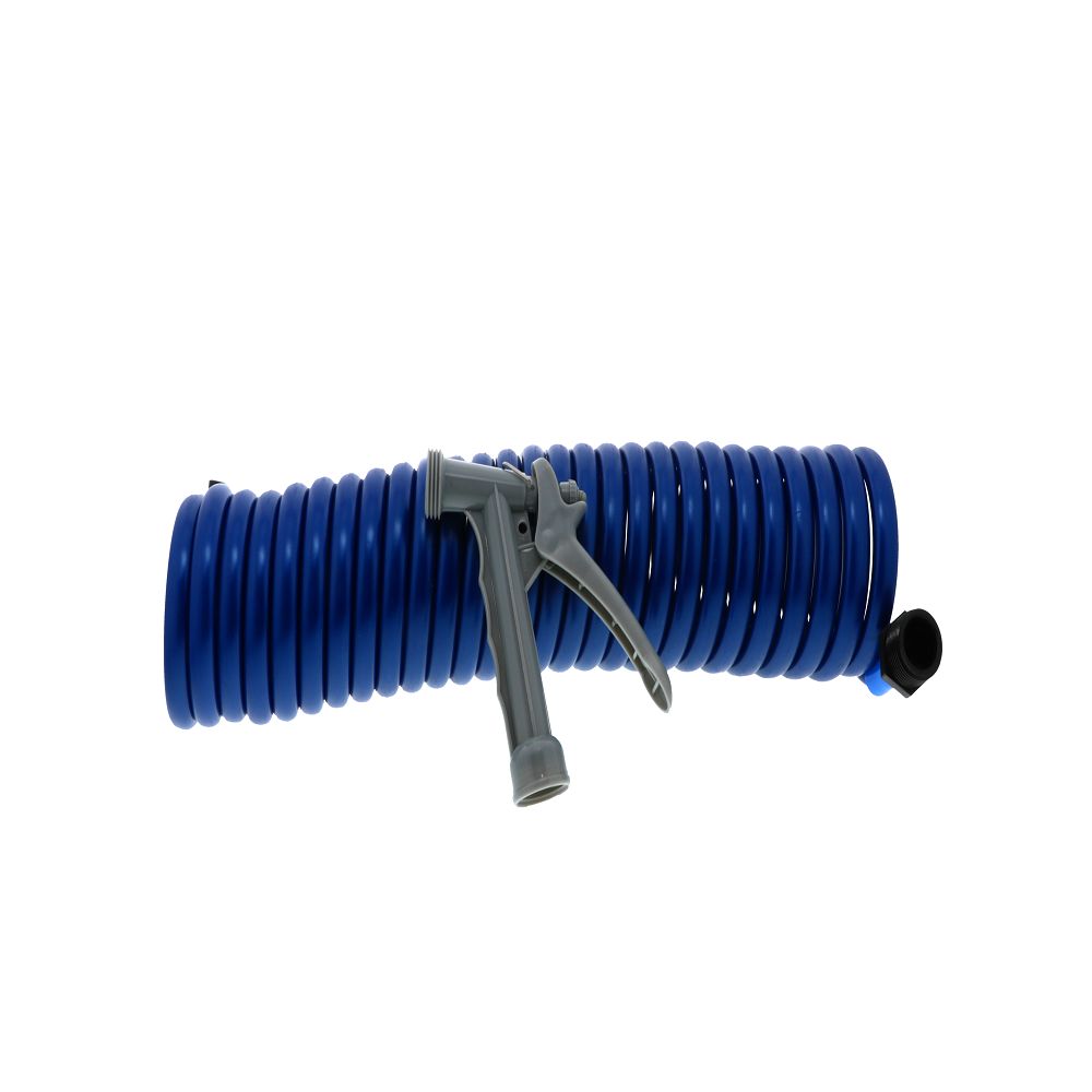 Watts AquaLock/SeaTech - SC25203B Supercoil Hose 25' Blue with Speed-T –  Fresh Water Systems