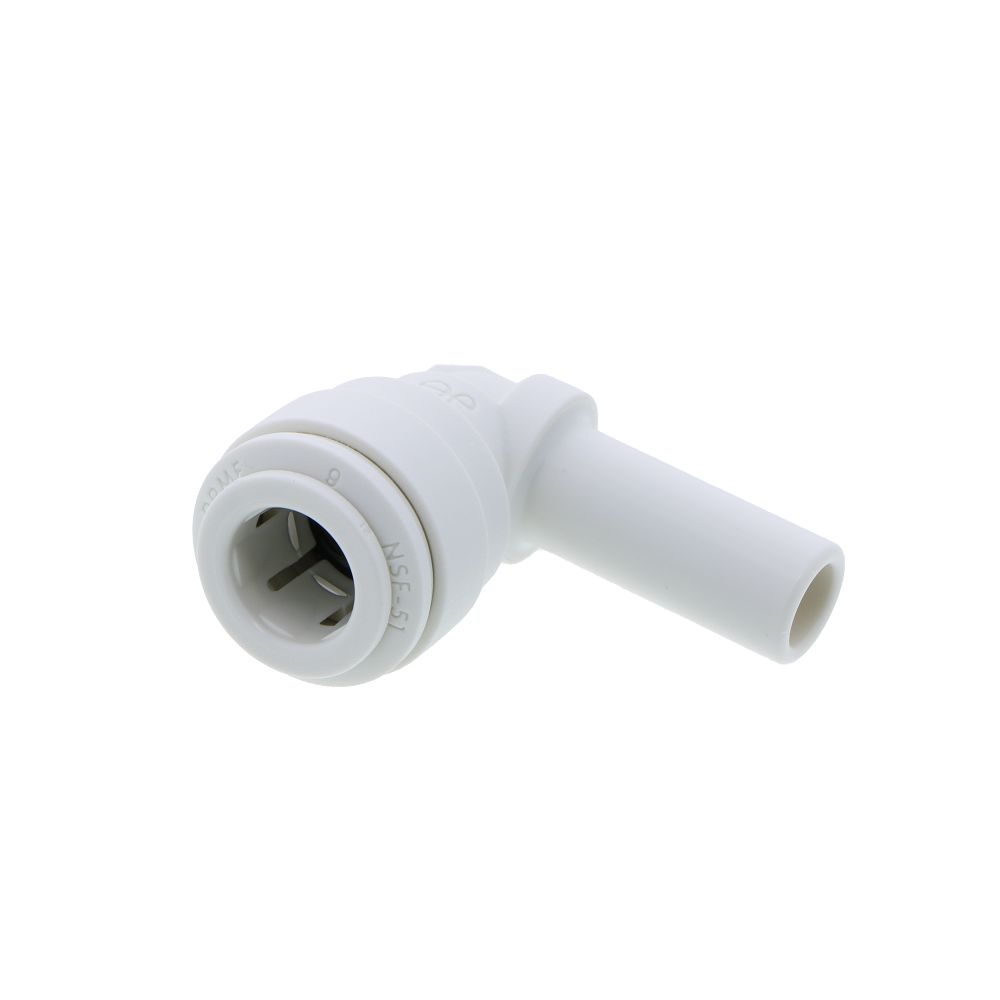 John Guest Stem Elbow Connector Polypro - 3/8 Stem x 3/8 – Fresh Water ...