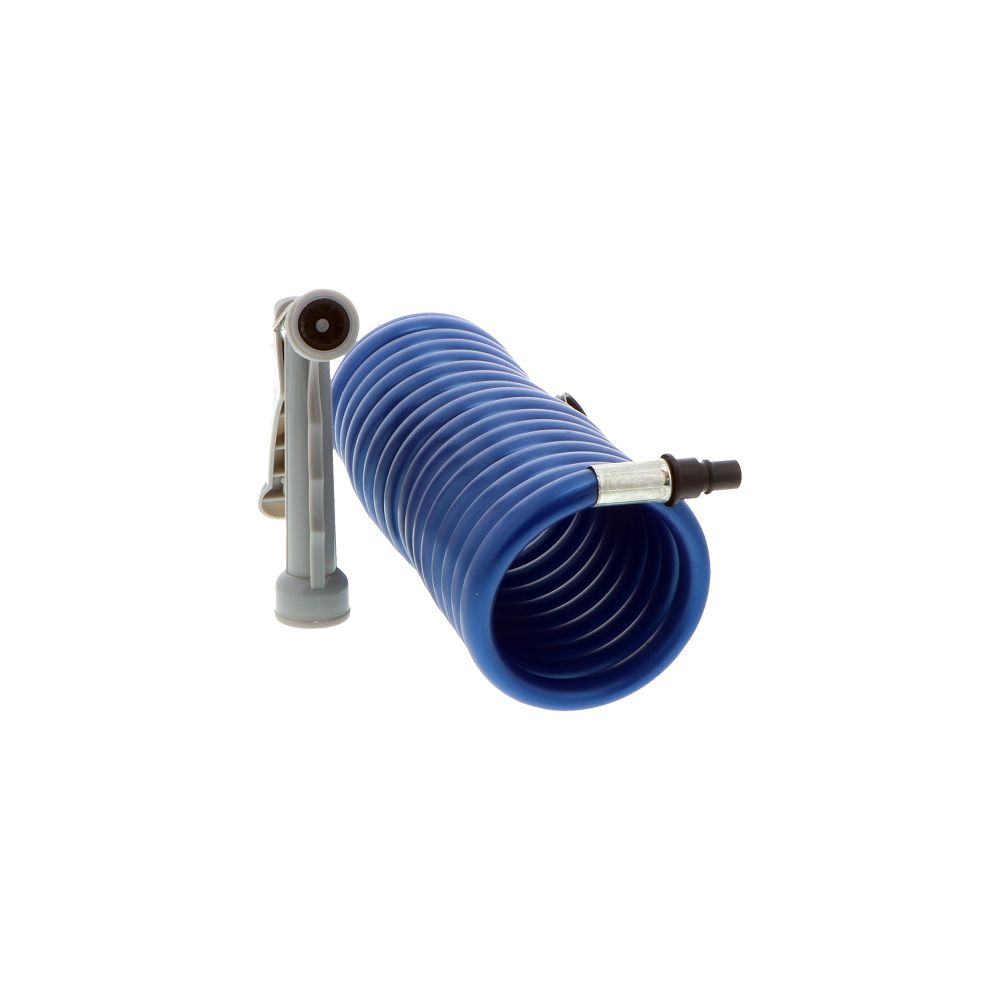 Watts AquaLock/SeaTech - SC15203B Supercoil Hose 15' BLUE with Speed-Tap  Hose Adaptor