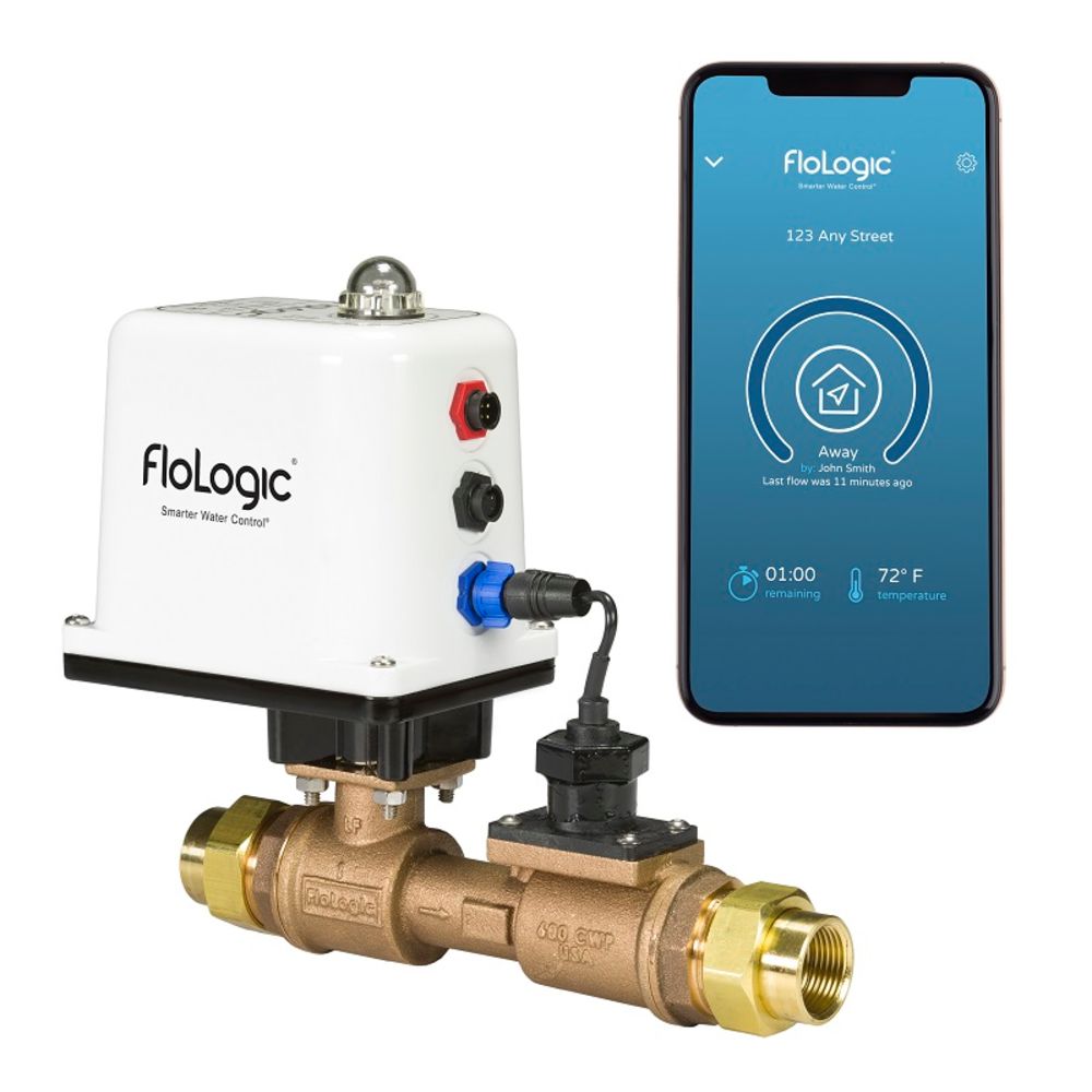 FloLogic V3.5 2 Whole Property Water Flow Detection and Shut Off Valve